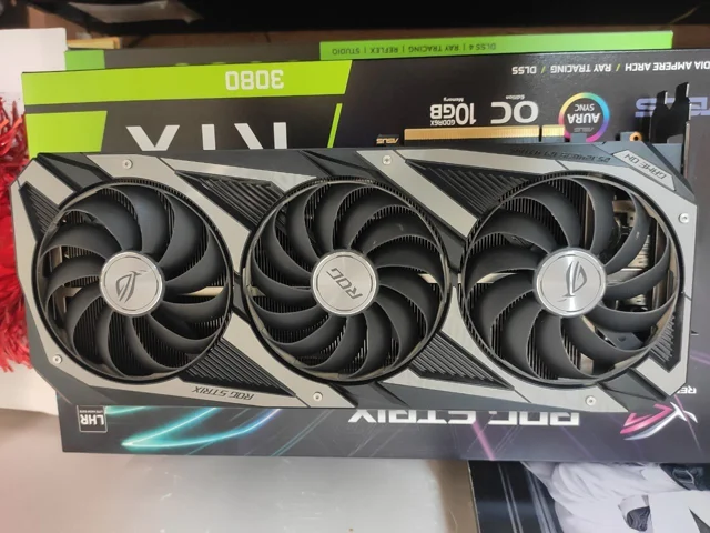 کارت گرافیک RTX ROG 3080
