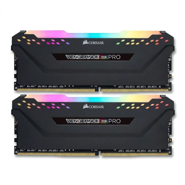 رم دسکتاپ کورسیر مدل VENGEANCE RGB PRO DDR4 دوکاناله 32 گیگابایت 3200 مگاهرتز تایمینگ CL16 ولتاژ 1.3