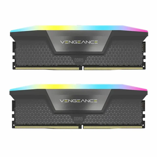 رم دسکتاپ کورسیر مدل VENGEANCE RGB DDR5 دو کاناله ظرفیت 32 گیگابایت فرکانس 5200 مگاهرتز تا 102716436