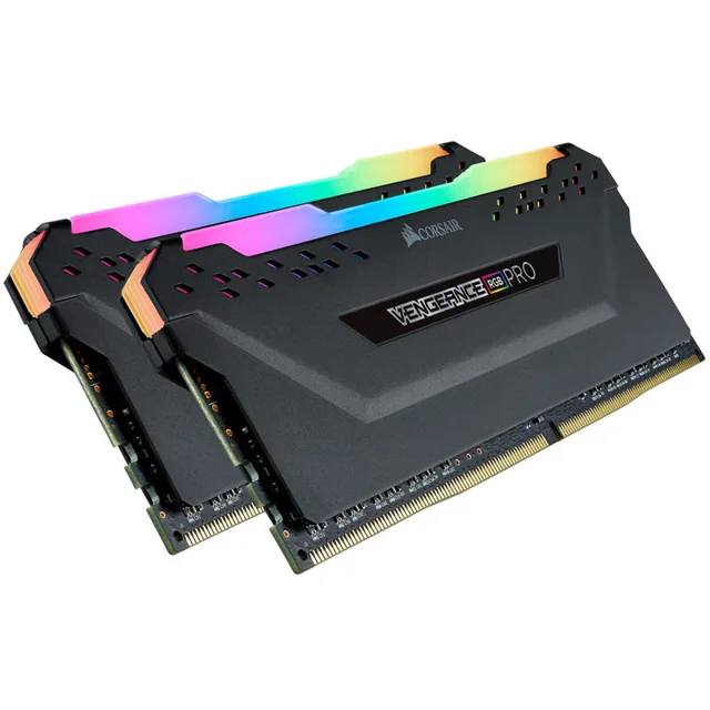 رم دسکتاپ کورسیر مدل VENGEANCE RGB PRO DDR4 دوکاناله 32 گیگابایت 3200 مگاهرتز تایمینگ CL16 102716404