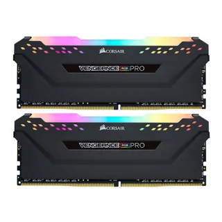 رم دسکتاپ کورسیر مدل VENGEANCE RGB PRO DDR4 دوکاناله 32 گیگابایت 3200 مگاهرتز تایمینگ CL16 102716391