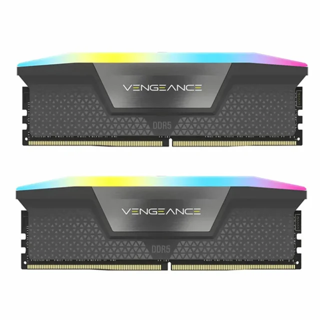 رم دسکتاپ DDR5 کورسیر مدل VENGEANCE RGB ظرفیت 64 گیگابایت دو کاناله 6200 مگاهرتز CL32 با ه 102716460