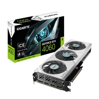 کارت گرافیک مبتنی بر NVIDIA گیگابایت مدل GeForce RTX 4060 EAGLE OC ICE 8G 102707220