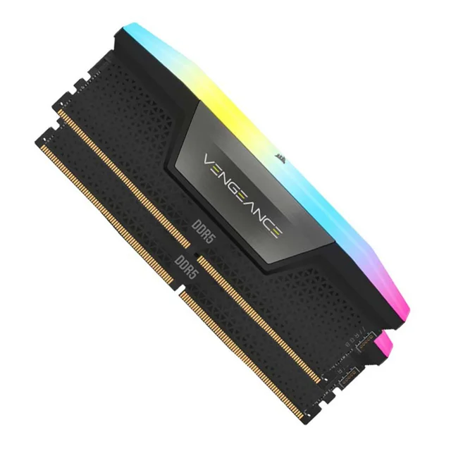 رم دسکتاپ DDR5 کورسیر مدل VENGEANCE RGB ظرفیت 64 گیگابایت دو کاناله 6200 مگاهرتز CL32 با ه 102716462