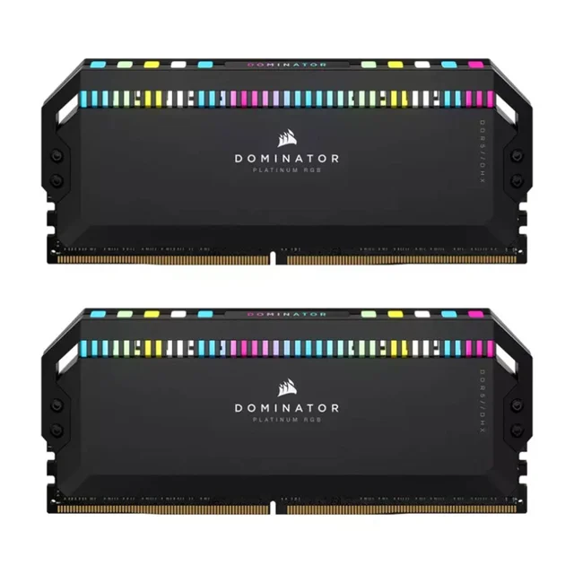 رم دسکتاپ DDR5 دو کاناله 5600 مگاهرتز CL36 کورسیر مدل Dominator Platinum RGB ظرفیت 32 گیگا 102716456