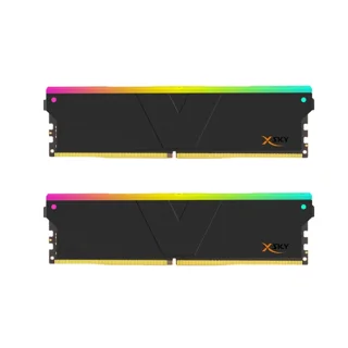 رم دسکتاپ DDR5 دو کاناله 6400 مگاهرتز CL32 وی کالر مدل Manta XSky RGB ظرفیت 32 گیگابایت 102716444
